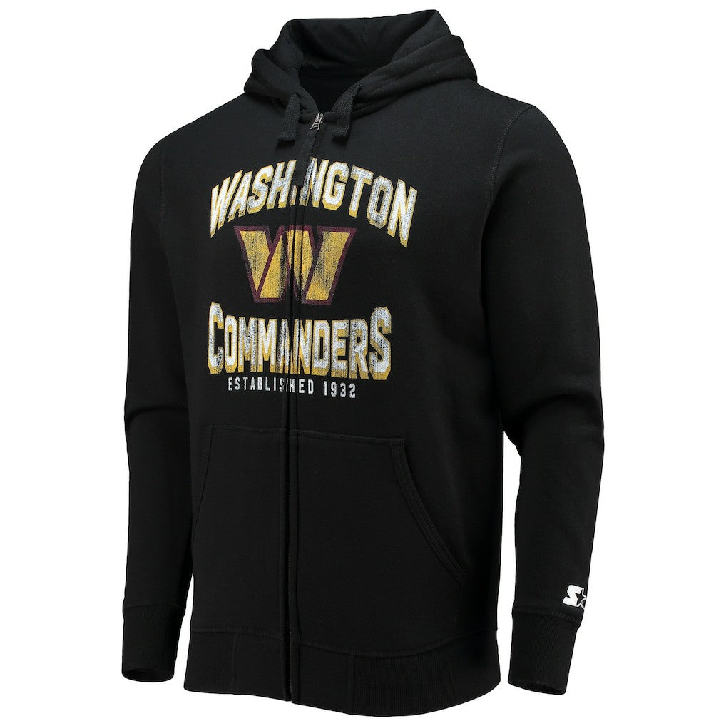 Starter Post-Season Full-Zip Hoodie - Washington Commanders