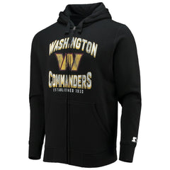 Starter Post-Season Full-Zip Hoodie - Washington Commanders