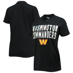 G-III 4Her by Carl Banks Women's Endzone T-Shirt - Washington Commanders