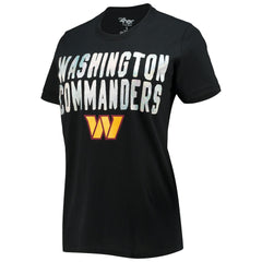G-III 4Her by Carl Banks Women's Endzone T-Shirt - Washington Commanders