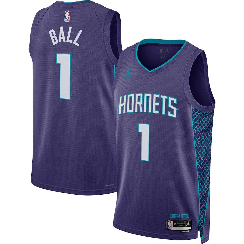 NBA LaMelo Ball Charlotte Hornets Jordan Brand Unisex Swingman Jersey