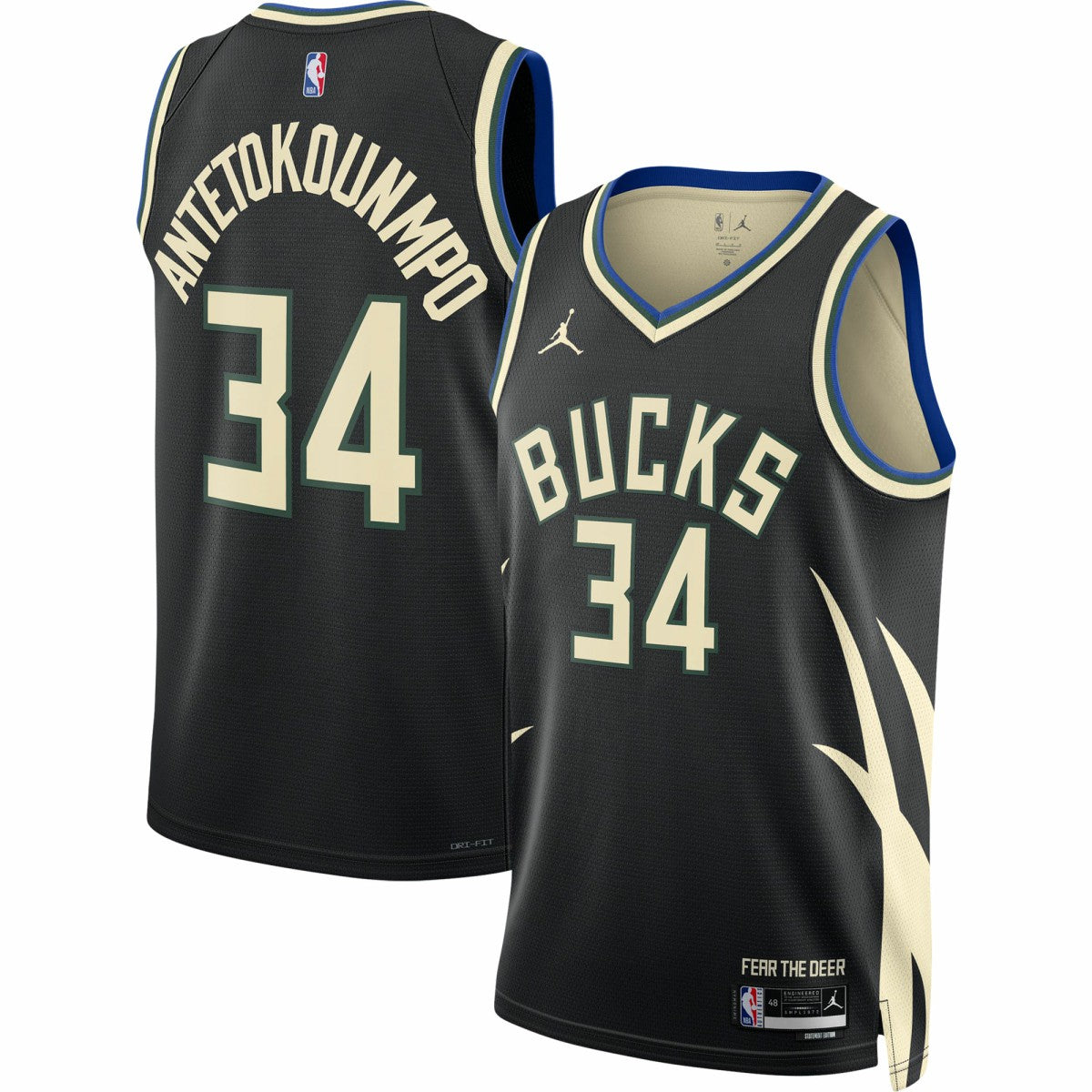 NBA Giannis Antetokounmpo Milwaukee Bucks Jordan Brand Unisex Swingman Jersey