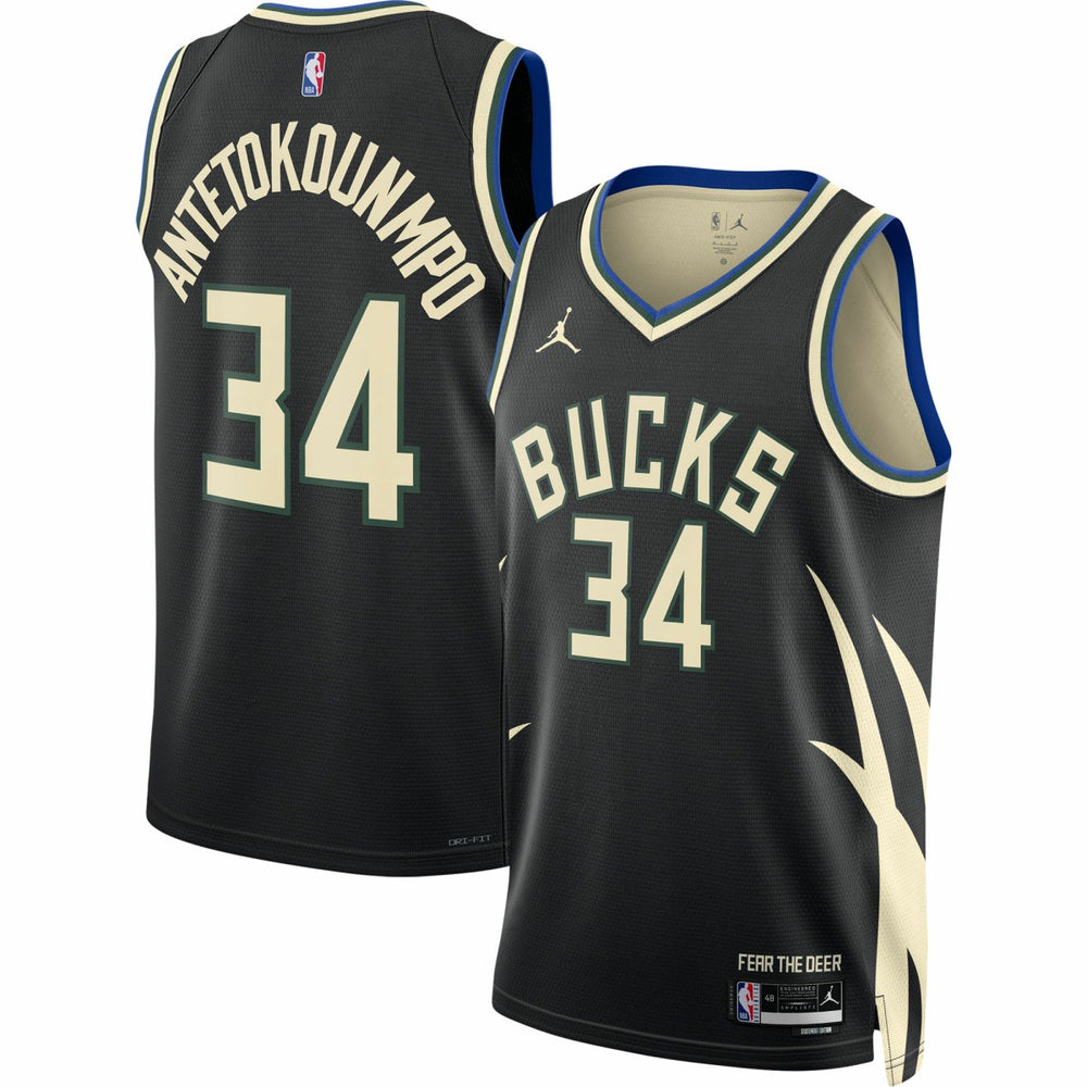 NBA Giannis Antetokounmpo Milwaukee Bucks Jordan Brand Unisex Swingman Jersey
