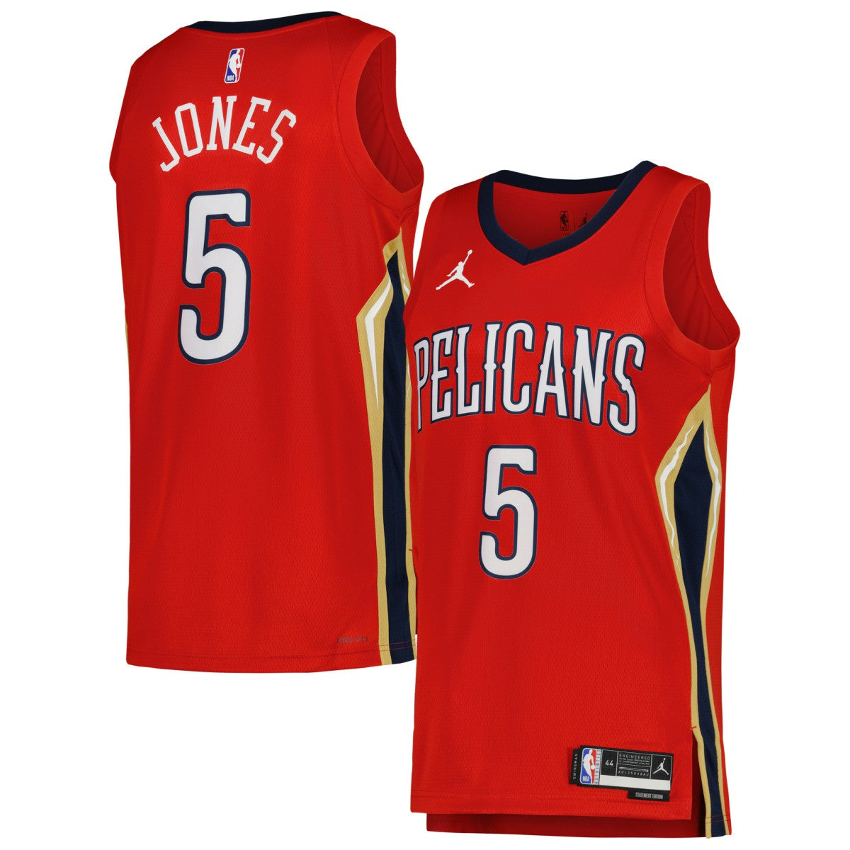 NBA Herbert Jones New Orleans Pelicans Jordan Brand Unisex Swingman Jersey