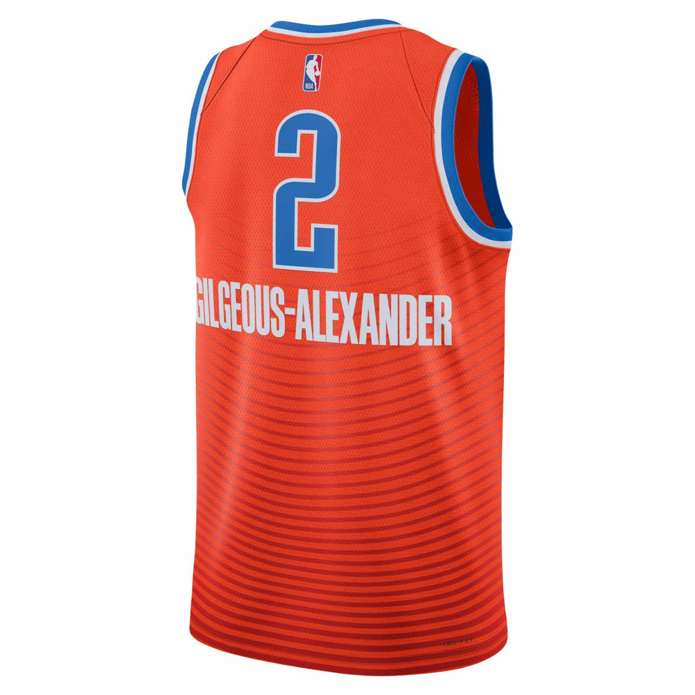 NBA Shai Gilgeous-Alexander Oklahoma City Thunder Jordan Brand Unisex Swingman Jersey