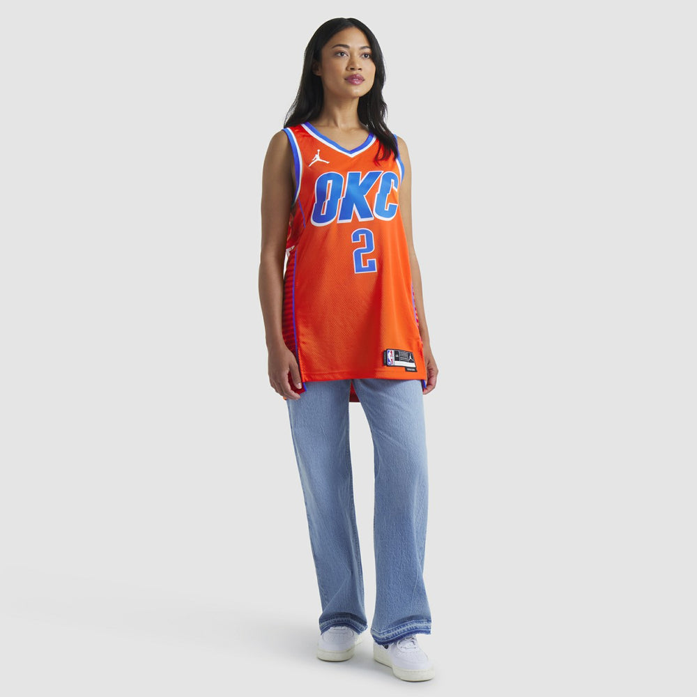NBA Shai Gilgeous-Alexander Oklahoma City Thunder Jordan Brand Unisex Swingman Jersey