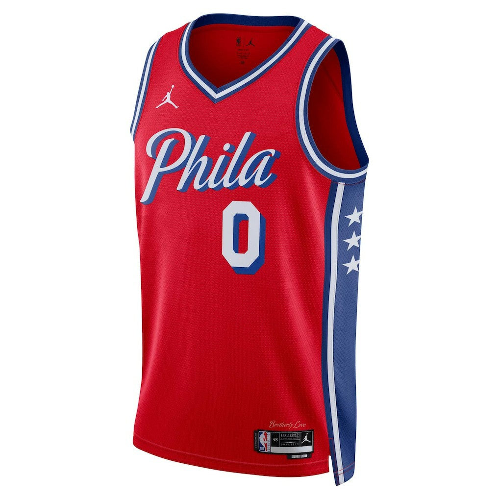 NBA Tyrese Maxey Philadelphia 76ers Jordan Brand Unisex Swingman Jersey