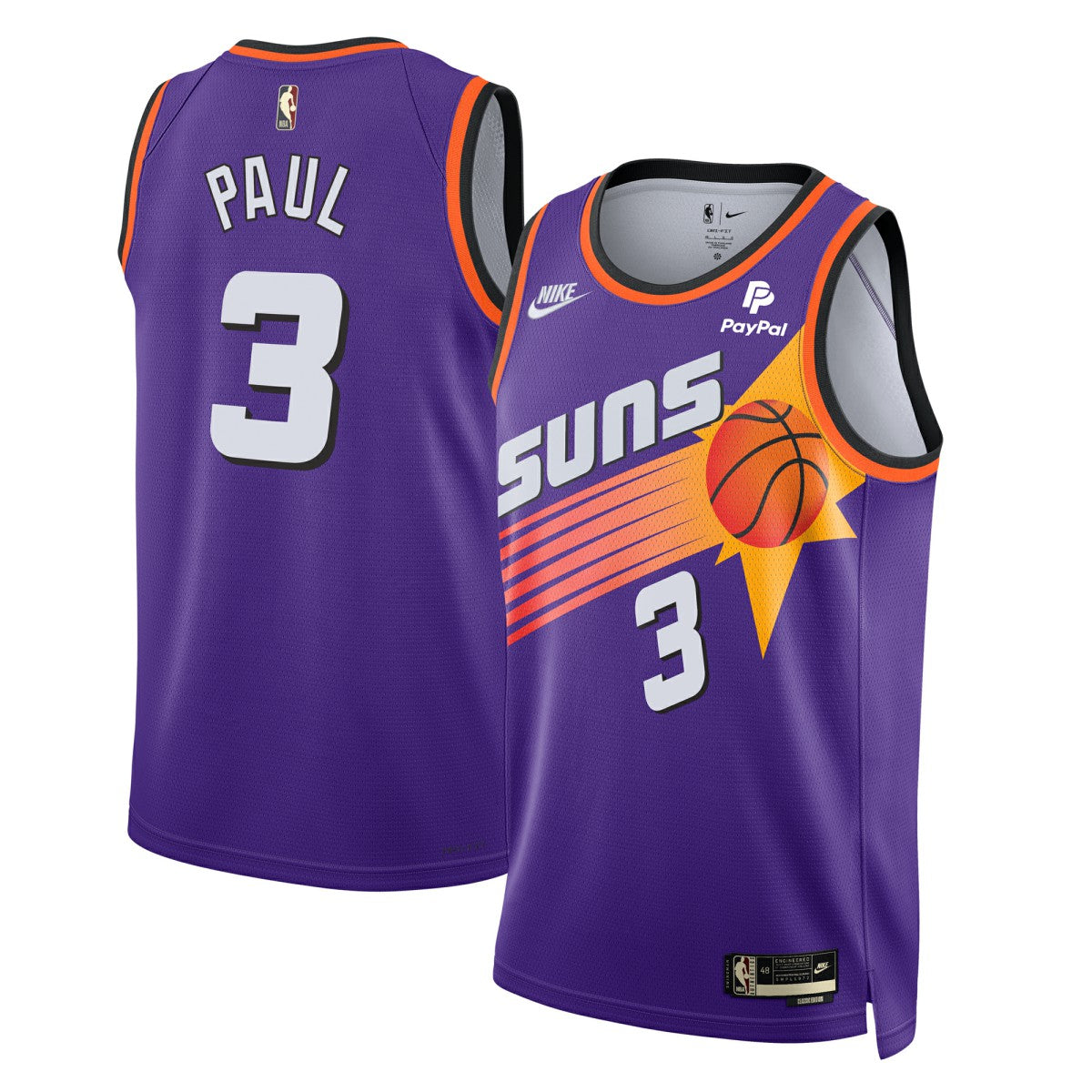 NBA Chris Paul Phoenix Suns Swingman Jersey