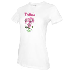 MLB Philadelphia Phillies Tiny Turnip Women's Blooming Baseballs T-Shirt