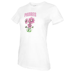MLB San Diego Padres Tiny Turnip Women's Blooming Baseballs T-Shirt