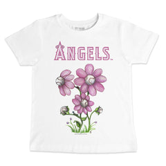 MLB Los Angeles Angels Tiny Turnip Youth Blooming Baseballs T-Shirt