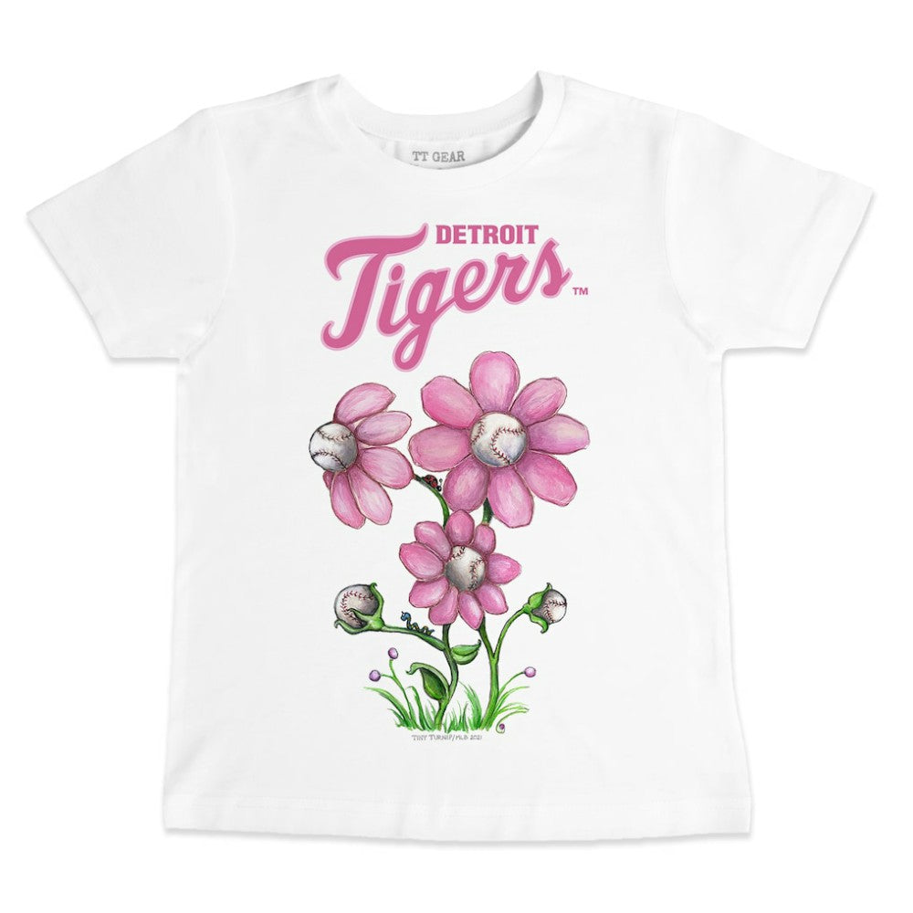 MLB Detroit Tigers Tiny Turnip Youth Blooming Baseballs T-Shirt