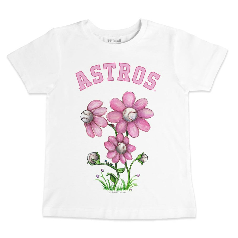 MLB Houston Astros Tiny Turnip Youth Blooming Baseballs T-Shirt