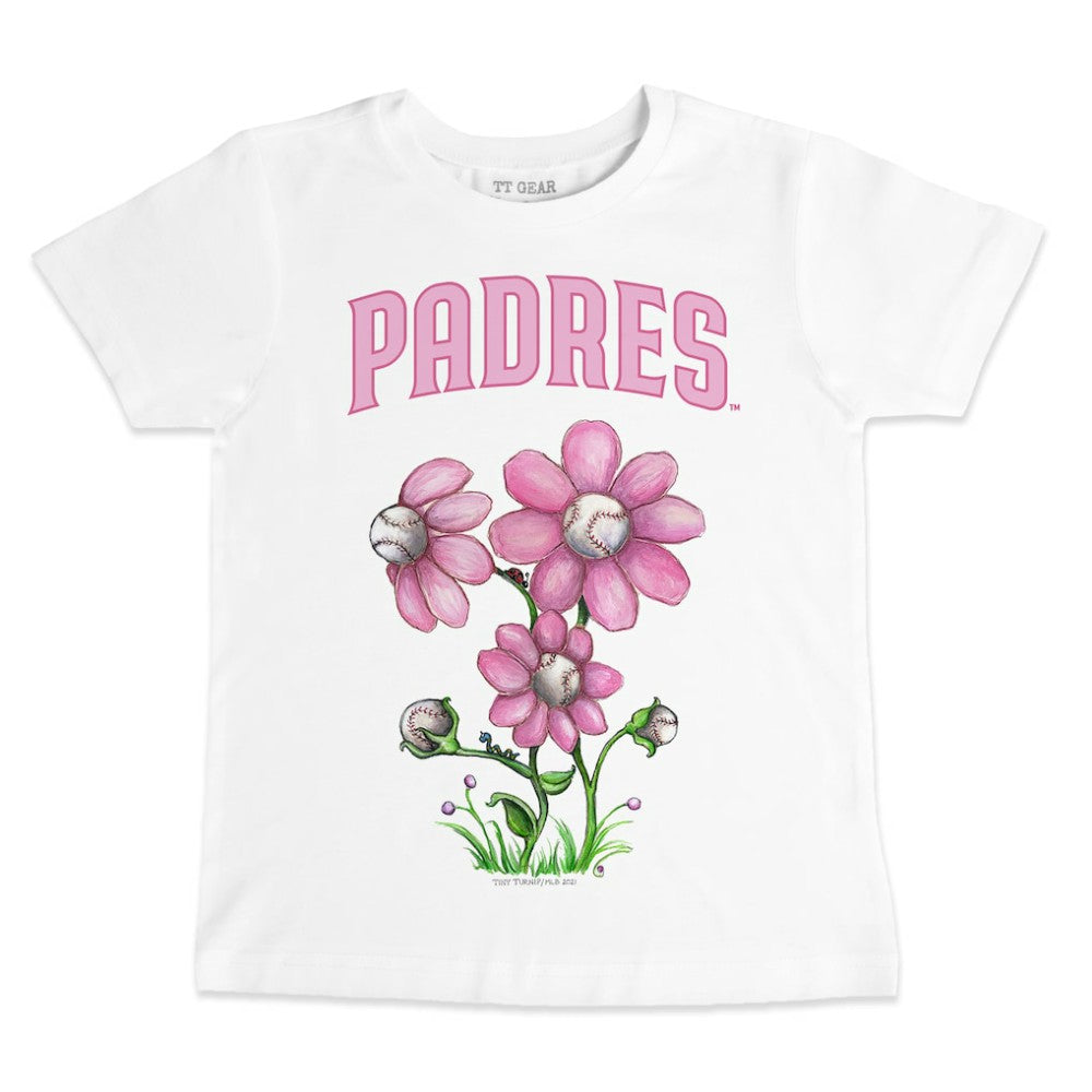 MLB San Diego Padres Tiny Turnip Youth Blooming Baseballs T-Shirt