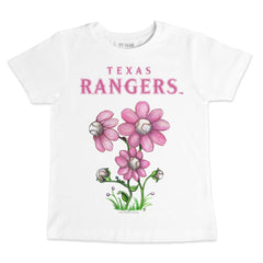 MLB Texas Rangers Tiny Turnip Youth Blooming Baseballs T-Shirt
