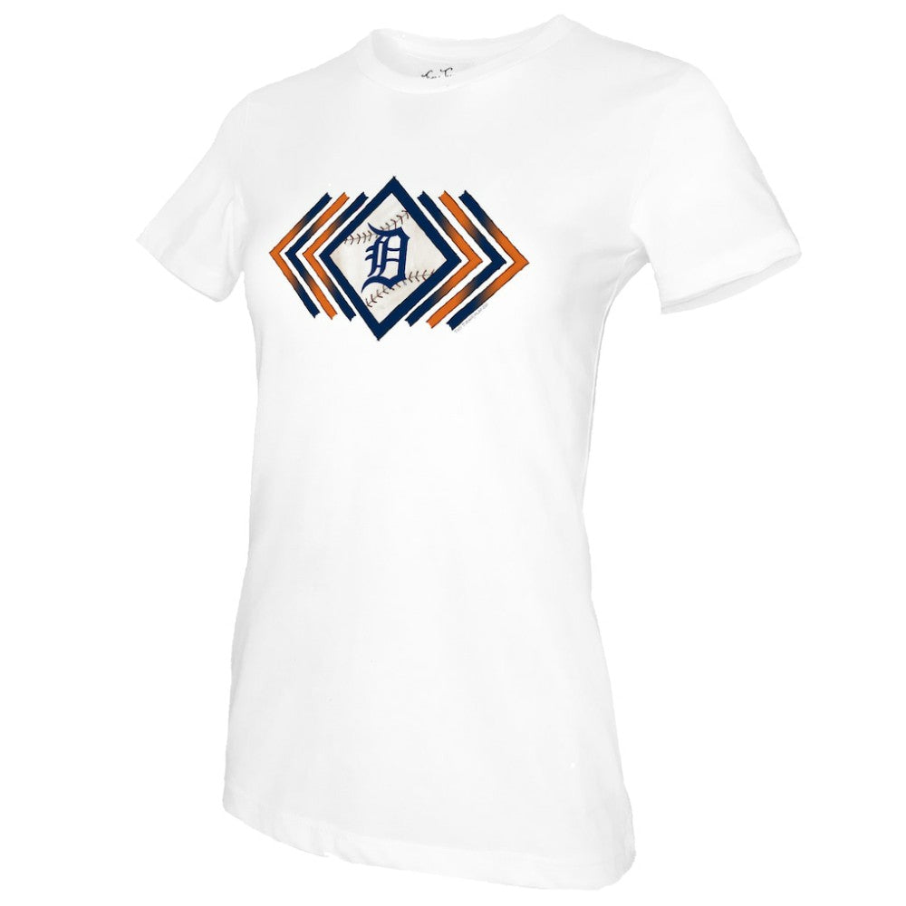 MLB Detroit Tigers Tiny Turnip Women's Prism Arrows T-Shirt