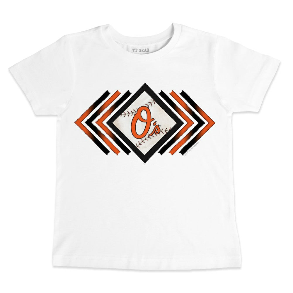 MLB Baltimore Orioles Tiny Turnip Youth Prism Arrows T-Shirt