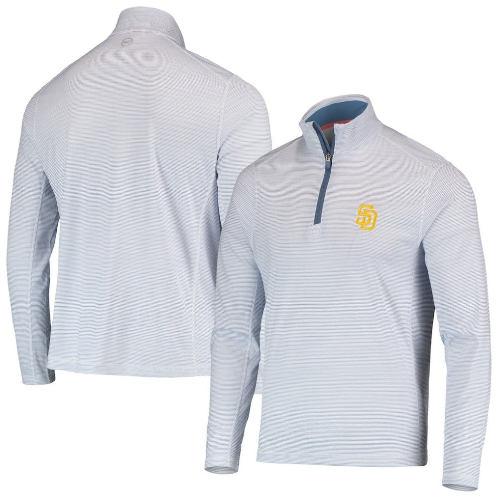MLB San Diego Padres Vineyard Vines Sankaty Quarter-Zip Sweatshirt