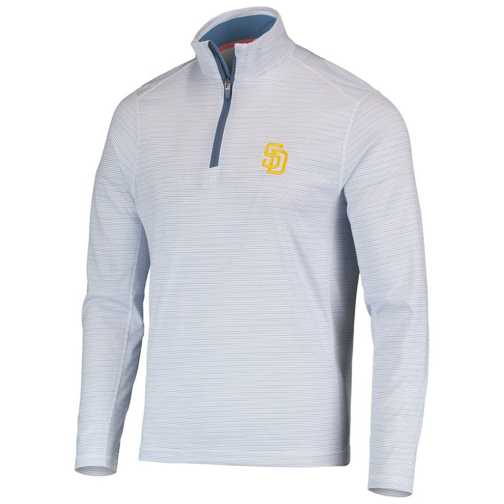 MLB San Diego Padres Vineyard Vines Sankaty Quarter-Zip Sweatshirt