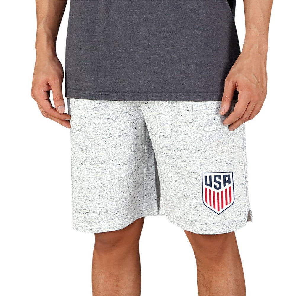 USMNT Concepts Sport Throttle Knit Jam Shorts -  White/Charcoal