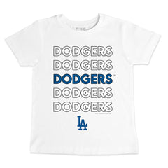 MLB Los Angeles Dodgers Tiny Turnip Youth Stacked T-Shirt