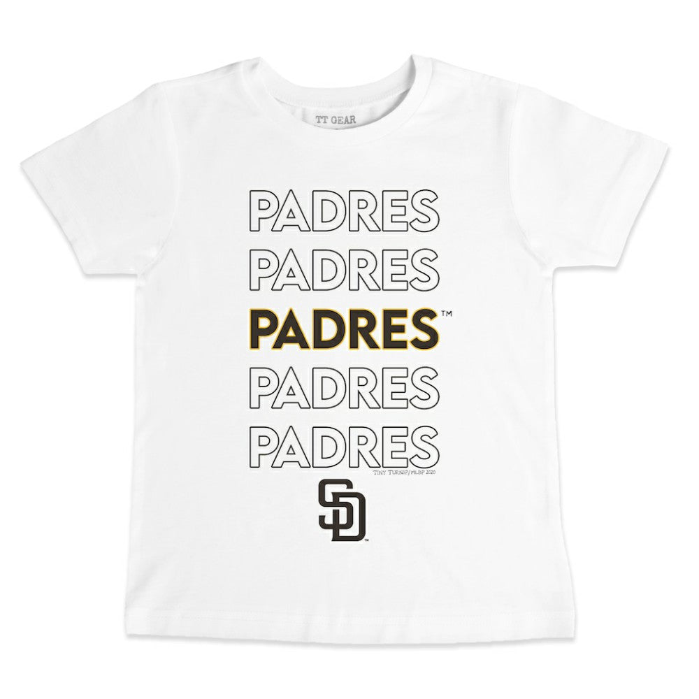 MLB San Diego Padres Tiny Turnip Youth Stacked T-Shirt