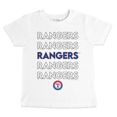 MLB Texas Rangers Tiny Turnip Youth Stacked T-Shirt