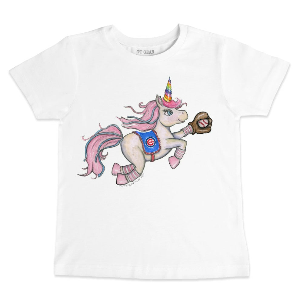 MLB Chicago Cubs Tiny Turnip Youth Unicorn T-Shirt