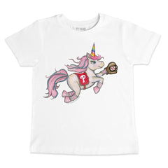 MLB Philadelphia Phillies Tiny Turnip Youth Unicorn T-Shirt