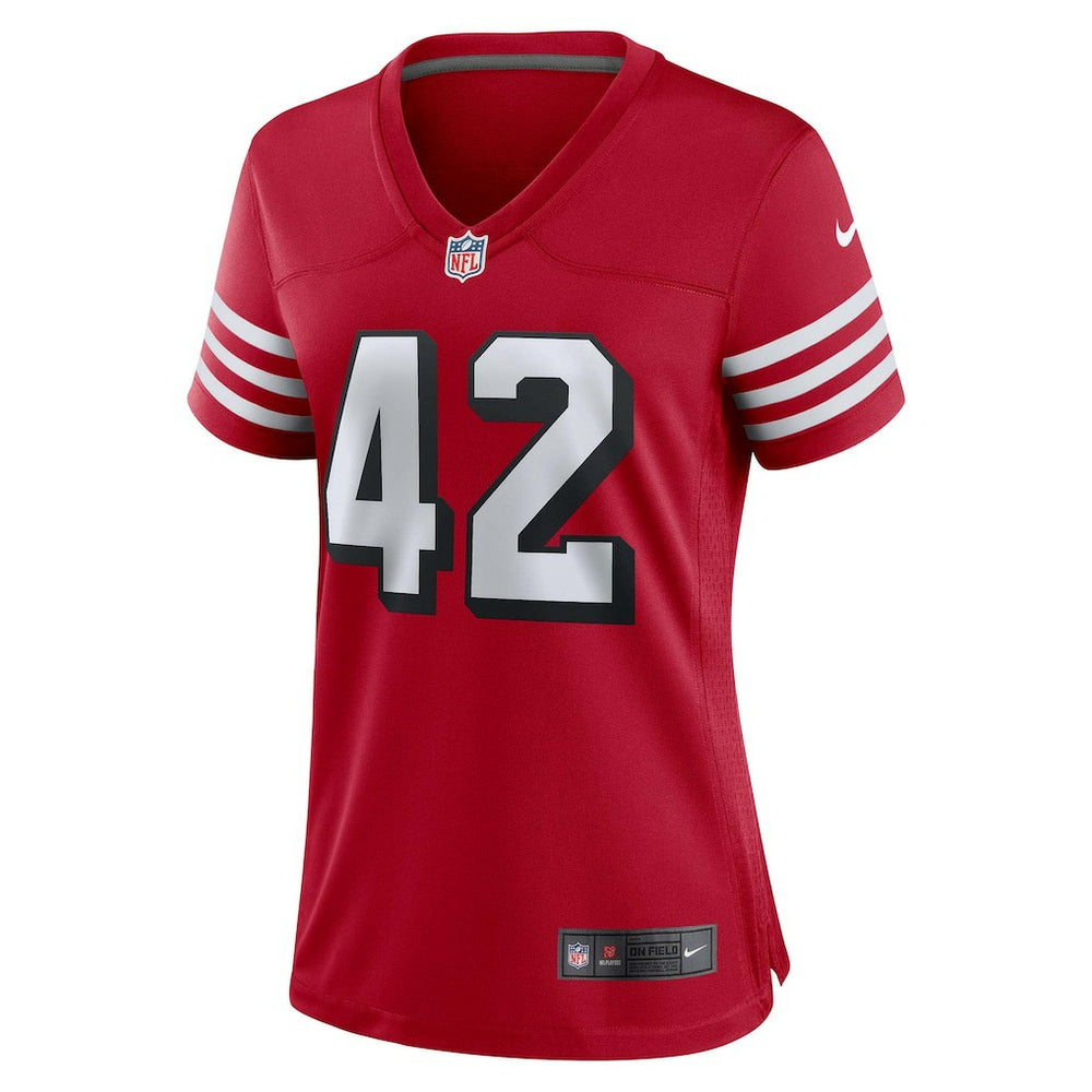 Ronnie Lott  Women's Alternate Game Jersey - San Francisco 49ers