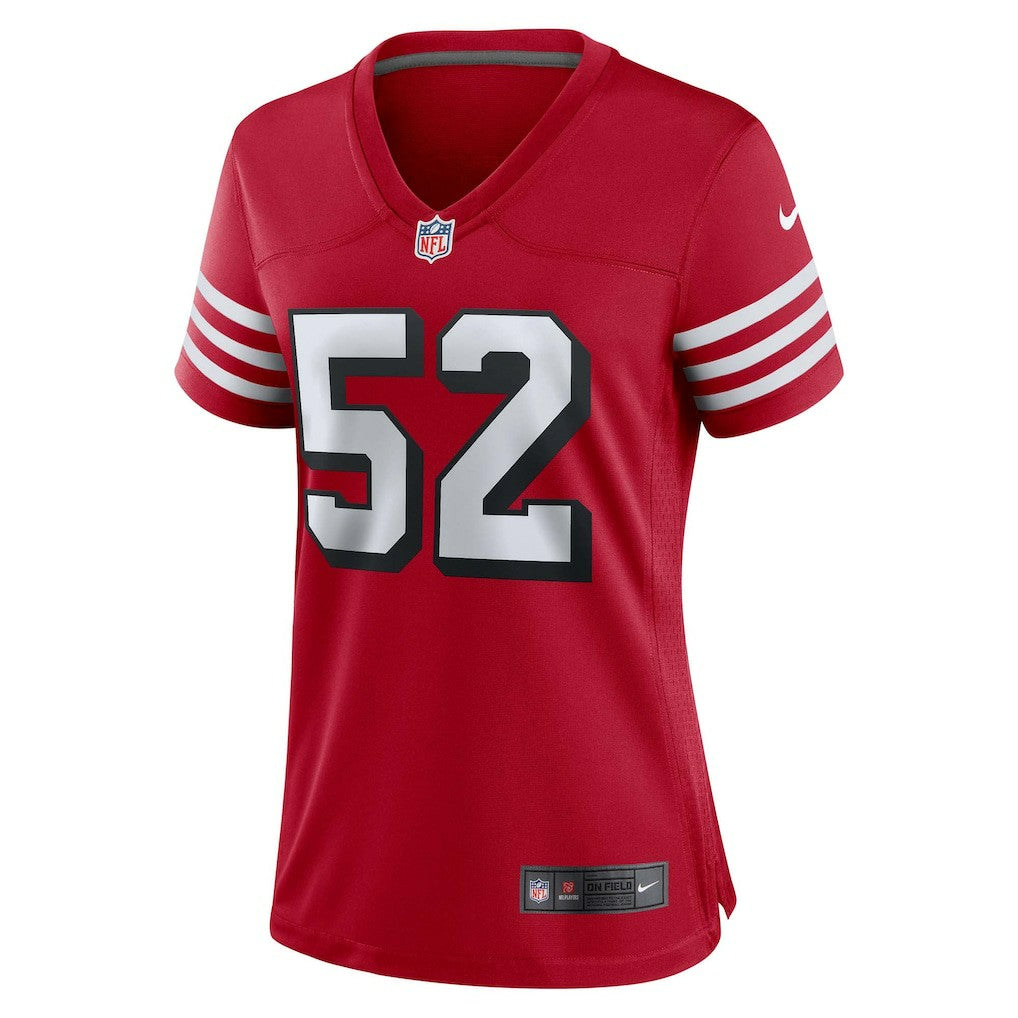 Patrick Willis  Women's Alternate Game Jersey - San Francisco 49ers