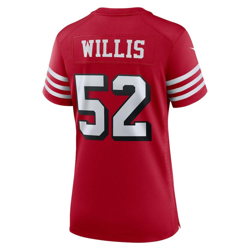 Patrick Willis  Women's Alternate Game Jersey - San Francisco 49ers