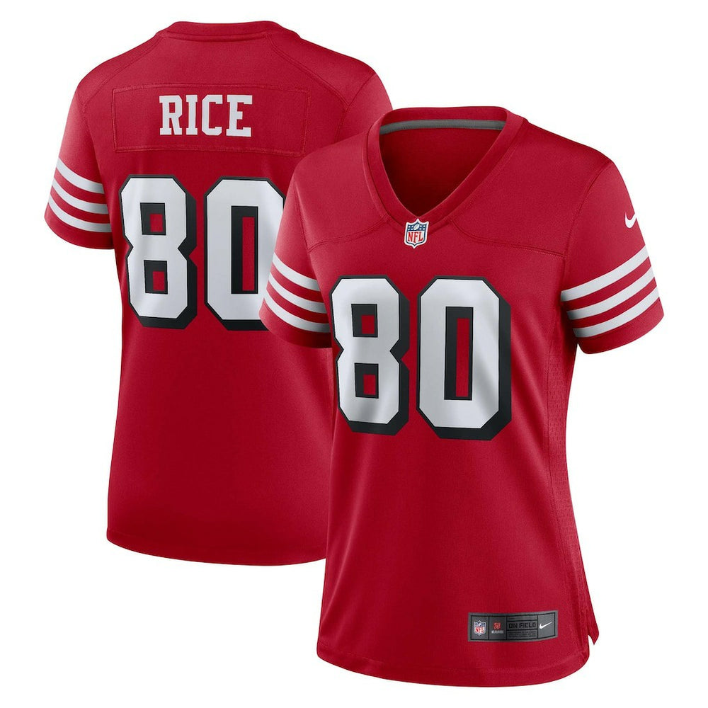 Jerry Rice  Women's Alternate Game Jersey - San Francisco 49ers