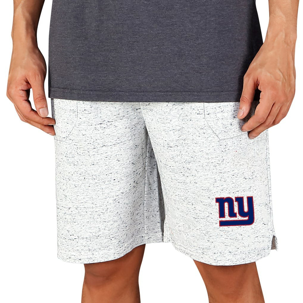 Concepts Sport Throttle Knit Jam Shorts - New York Giants