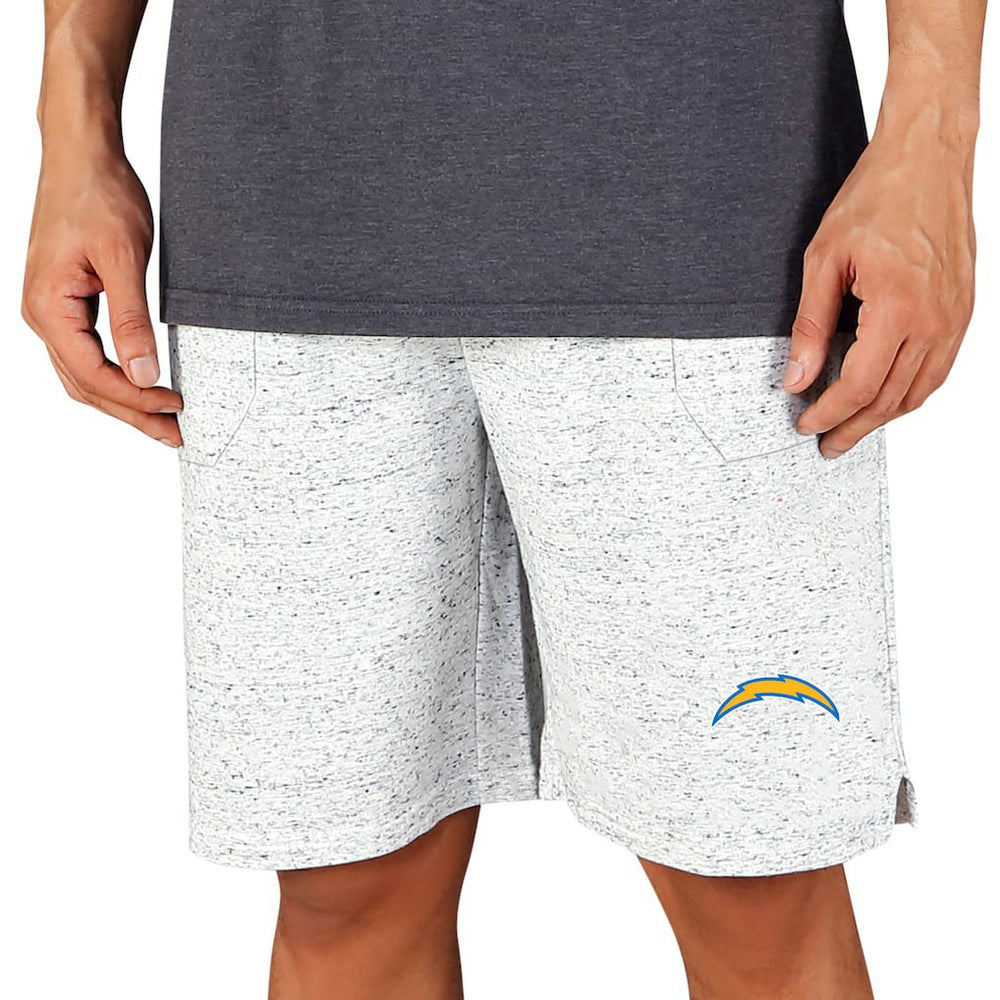Concepts Sport Throttle Knit Jam Shorts - Los Angeles Chargers