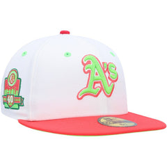 MLB Athletics New Era 40th Anniversary Strawberry Lolli 59FIFTY Fitted Hat