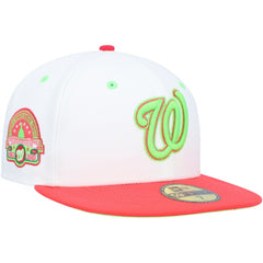MLB Washington Nationals New Era  Robert F. Kennedy Memorial Stadium Strawberry Lolli 59FIFTY Fitted Hat