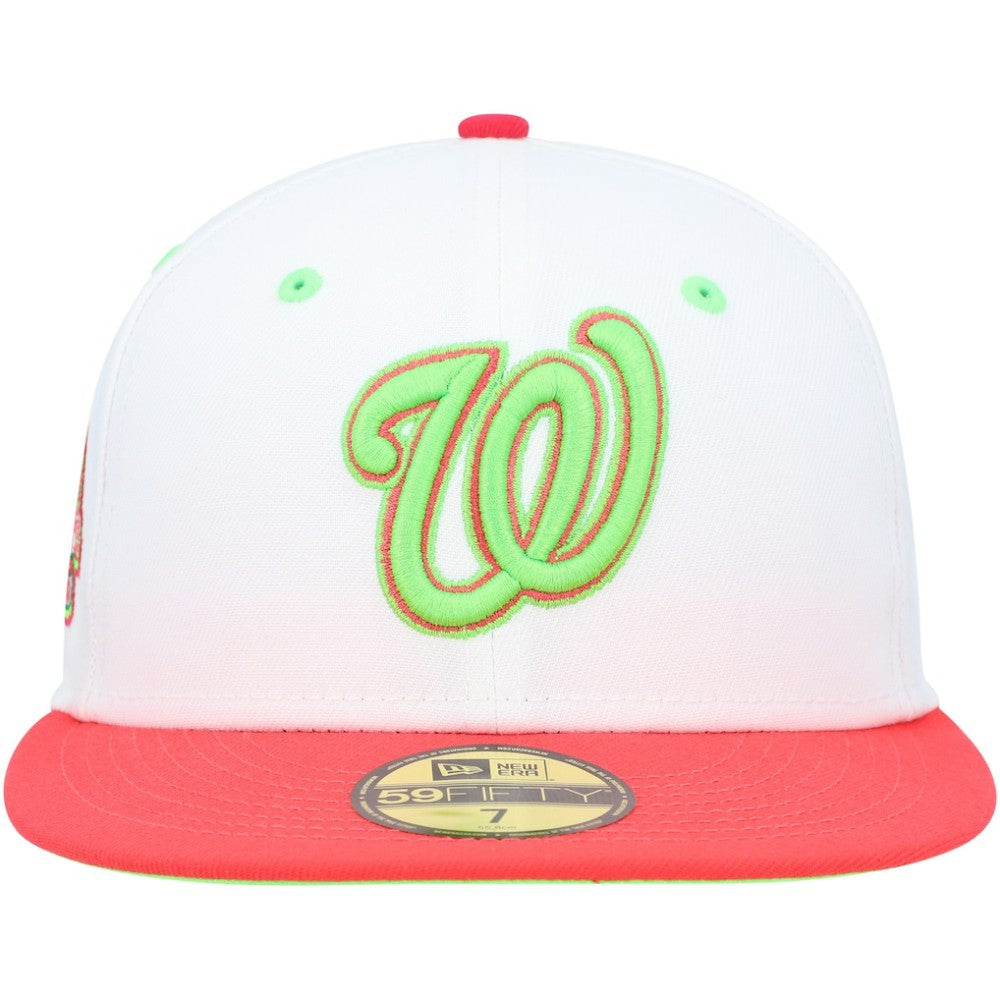 MLB Washington Nationals New Era  Robert F. Kennedy Memorial Stadium Strawberry Lolli 59FIFTY Fitted Hat