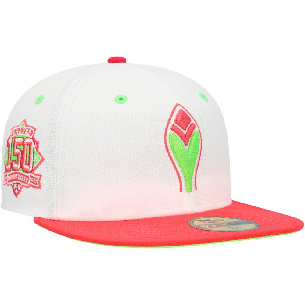 MLB Atlanta Braves New Era 150th Anniversary Strawberry Lolli 59FIFTY Fitted Hat