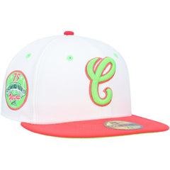 MLB Chicago White Sox New Era Cooperstown Collection Comiskey Park 75th Anniversary Strawberry Lolli 59FIFTY Fitted Hat