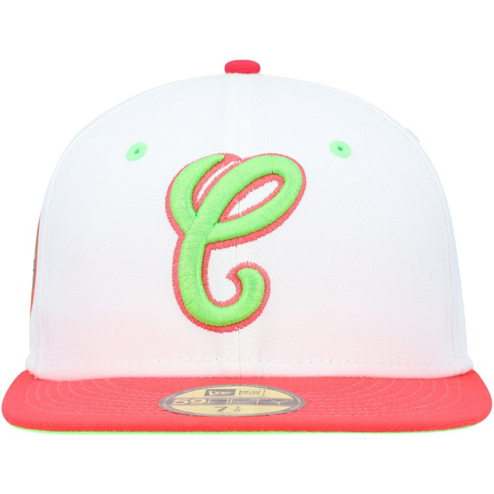 MLB Chicago White Sox New Era Cooperstown Collection Comiskey Park 75th Anniversary Strawberry Lolli 59FIFTY Fitted Hat