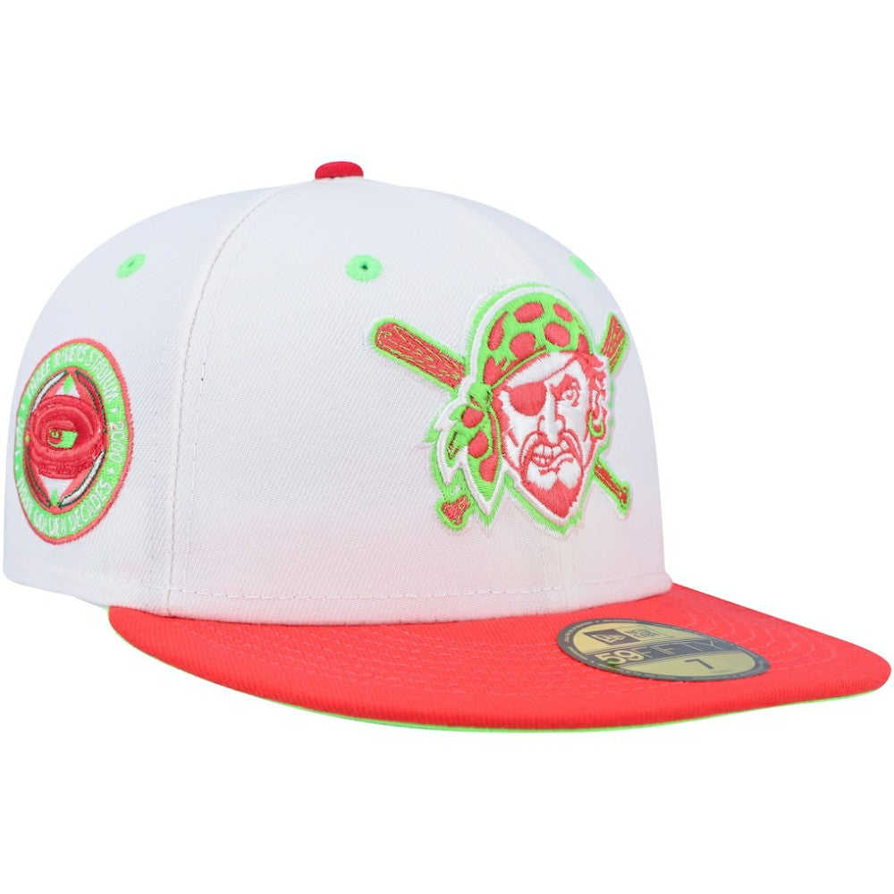 MLB Pittsburgh Pirates New Era Three Rivers Stadium 30th Anniversary Strawberry Lolli 59FIFTY Fitted Hat