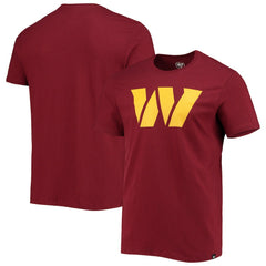 '47 Logo Imprint Super Rival T-Shirt - Washington Commanders
