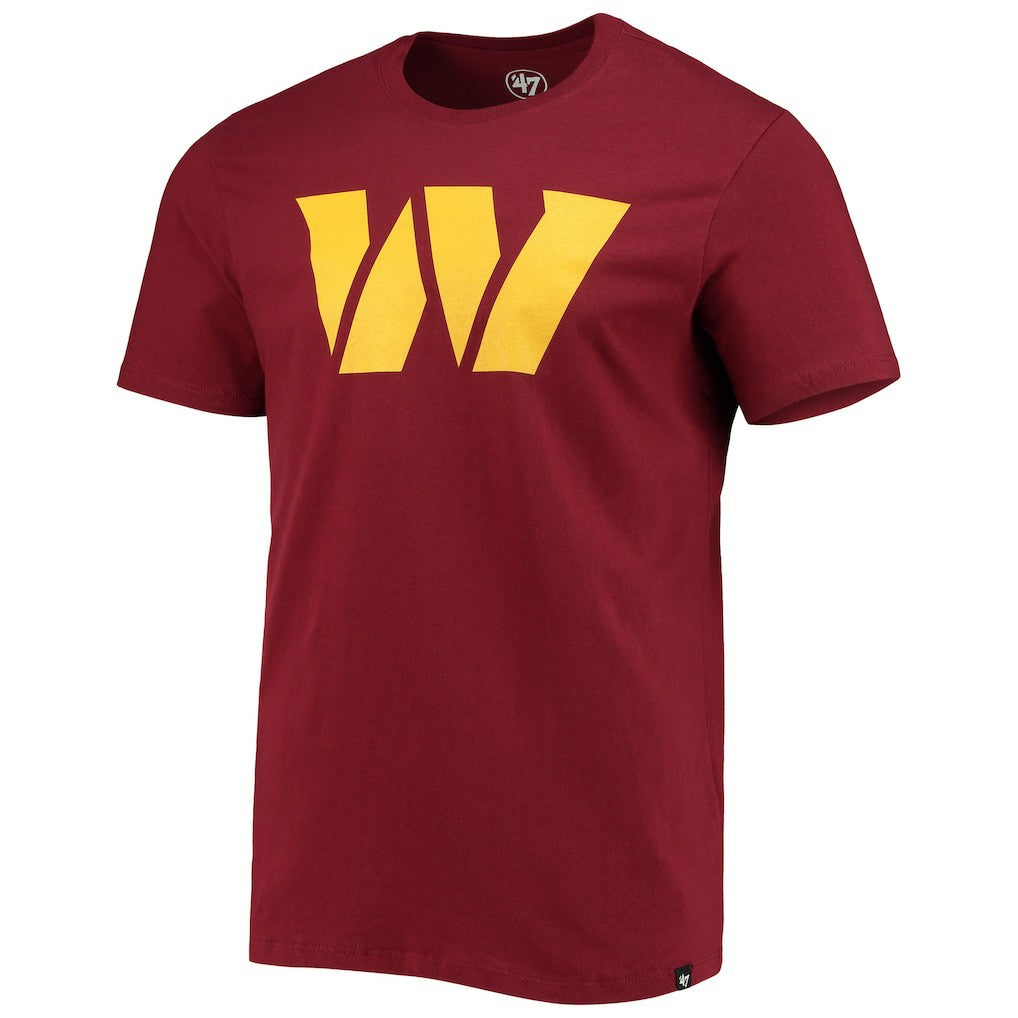 '47 Logo Imprint Super Rival T-Shirt - Washington Commanders