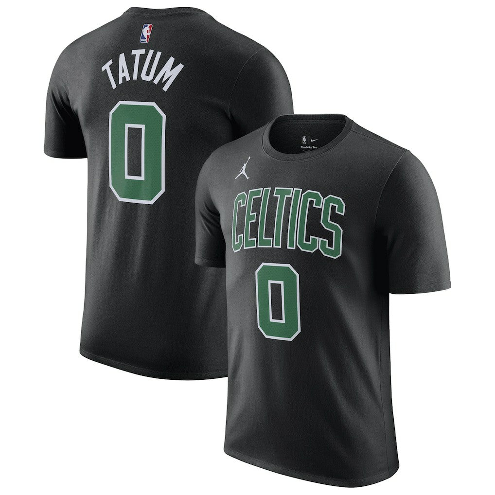 NBA Jayson Tatum Boston Celtics Jordan Brand 2022/23 Statement Edition Name & Number T-Shirt