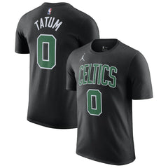 NBA Jayson Tatum Boston Celtics Jordan Brand 2022/23 Statement Edition Name & Number T-Shirt