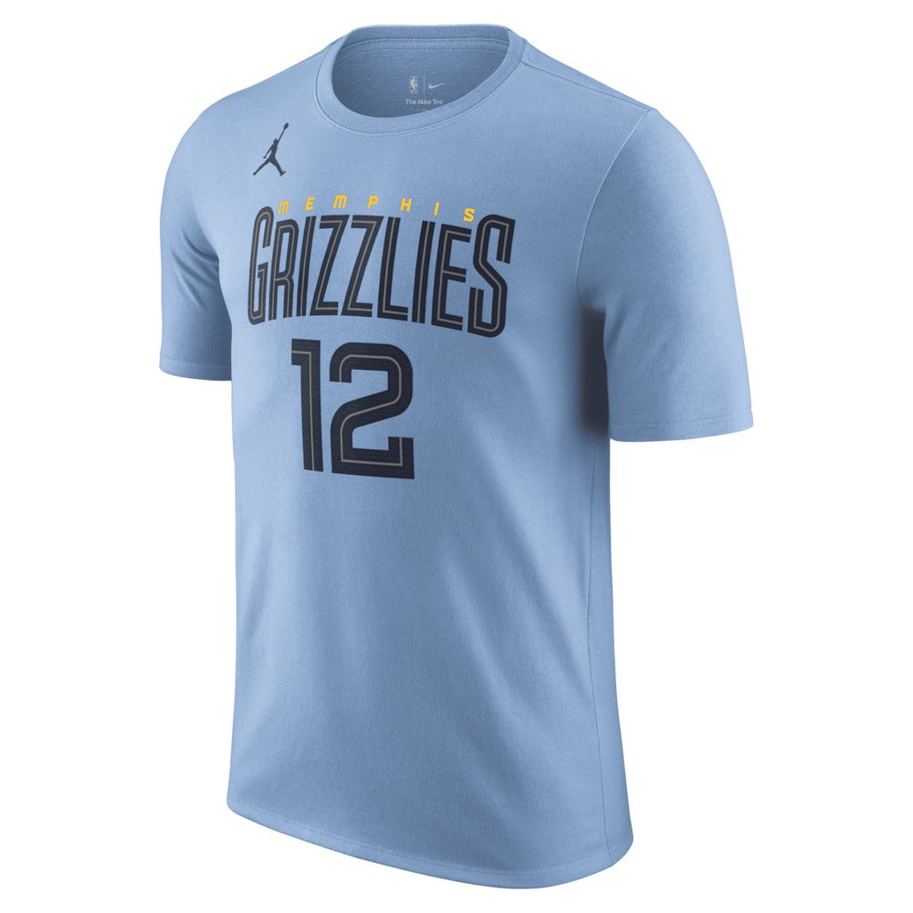 NBA Ja Morant Memphis Grizzlies Jordan Brand 2022/23 Statement Edition Name & Number T-Shirt