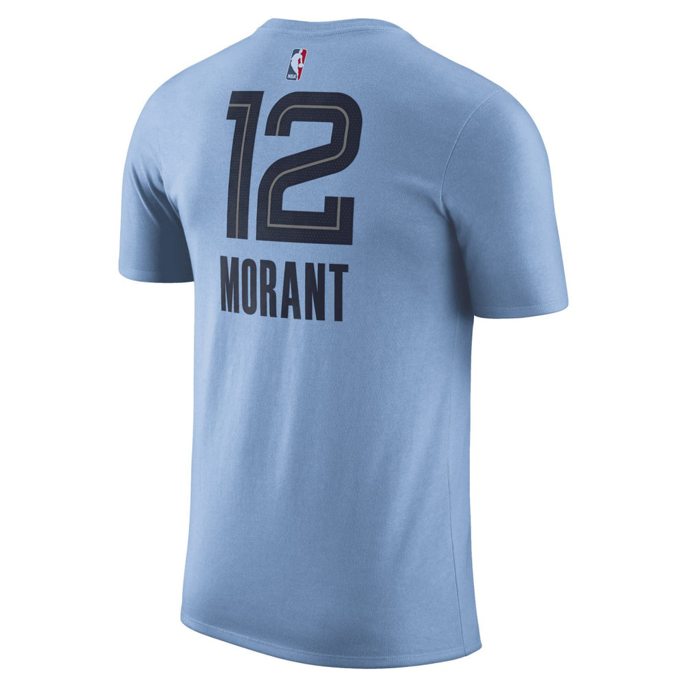 NBA Ja Morant Memphis Grizzlies Jordan Brand 2022/23 Statement Edition Name & Number T-Shirt