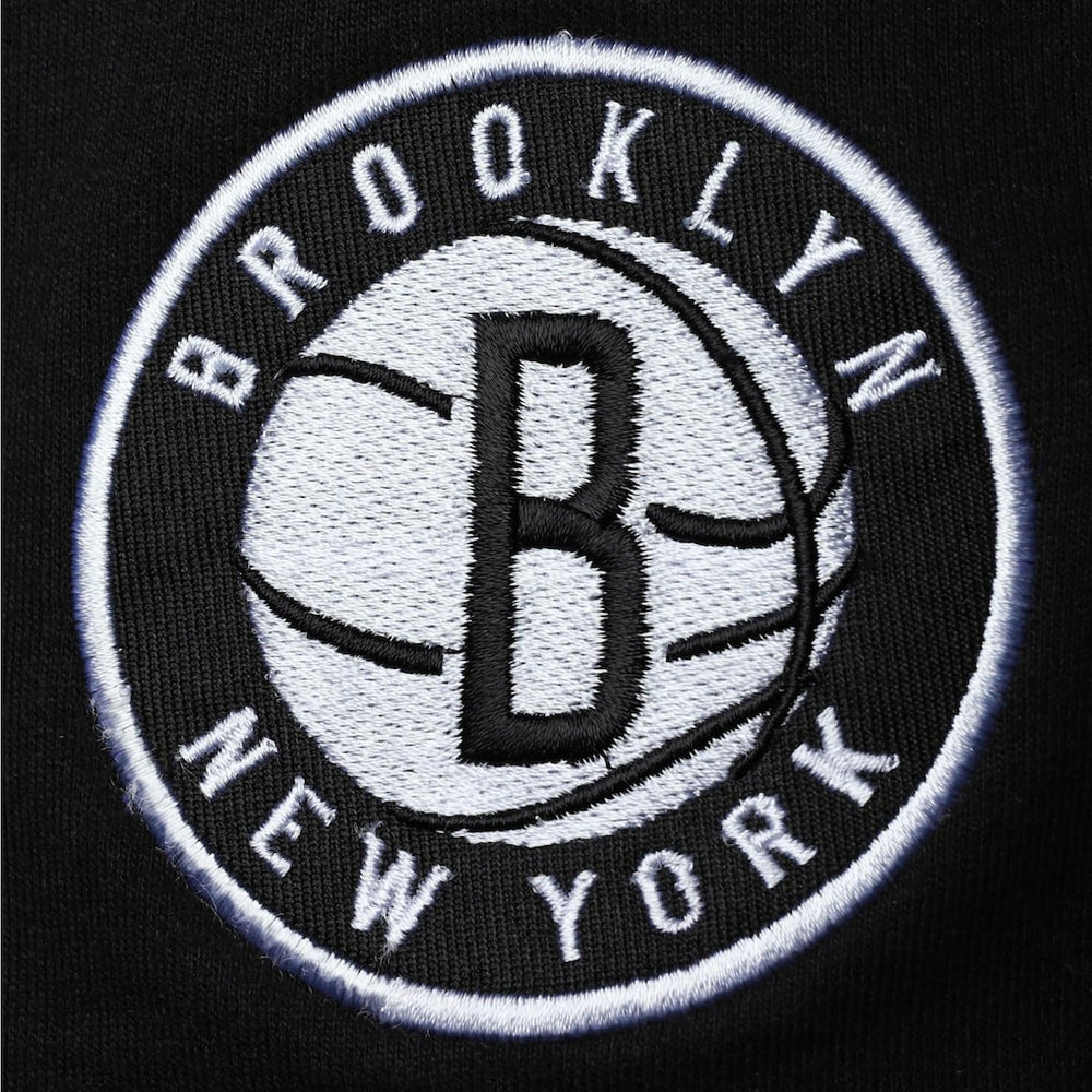 NBA Brooklyn Nets Big & Tall Contrast Stitch Knit Shorts