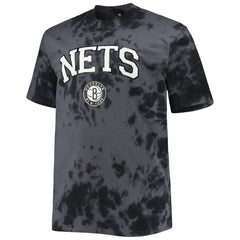 NBA Brooklyn Nets Big & Tall Marble Dye Tonal Performance T-Shirt
